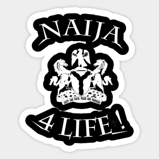 Naija 4 Life Sticker